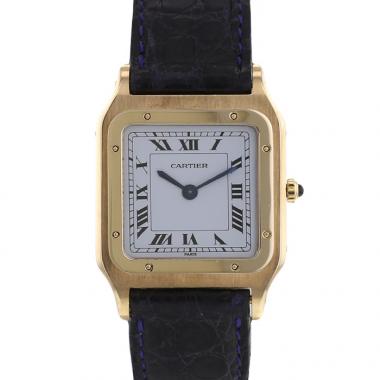 Orologio Cartier Santos-Dumont in oro giallo Circa  1990