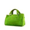 Celine Boogie handbag in apple green suede - 00pp thumbnail