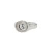 Mauboussin Transparence ring in white gold,  diamond and rock crystal - 00pp thumbnail