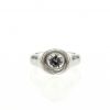 Mauboussin Transparence ring in white gold,  diamond and rock crystal - 360 thumbnail