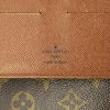 Louis Vuitton Zippy wallet in monogram canvas and brown leather - Detail D3 thumbnail