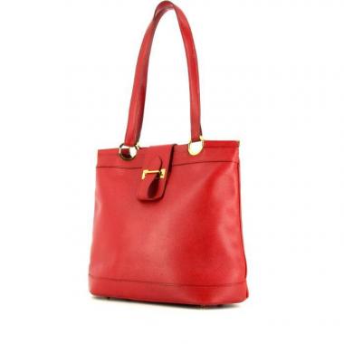 Hermes Berry shopping bag in red epsom leather