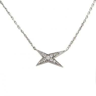 Collana Mauboussin Valentine For You in oro bianco e diamanti