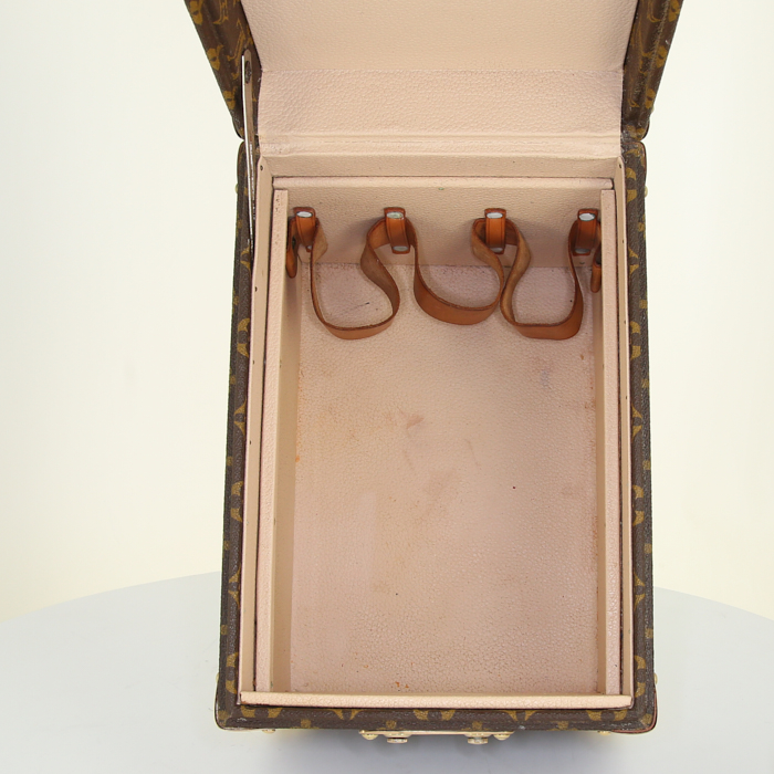Beauty Louis Vuitton Vanity in tela monogram e pelle naturale - Detail D3