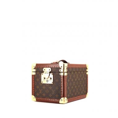 Beauty Louis Vuitton Vanity in tela monogram e pelle naturale