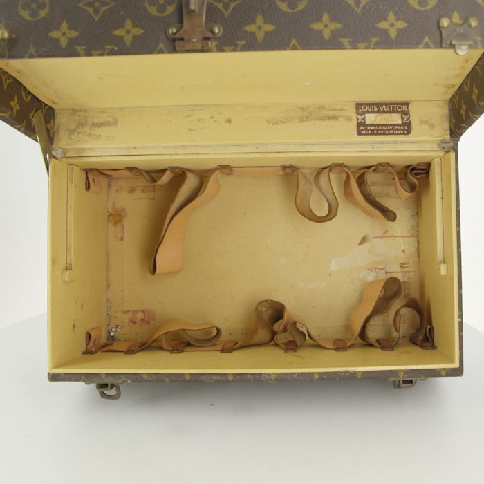 Beauty Louis Vuitton Vanity in tela monogram e pelle naturale - Detail D2