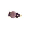Pomellato Luna ring in pink gold and amethysts - 00pp thumbnail