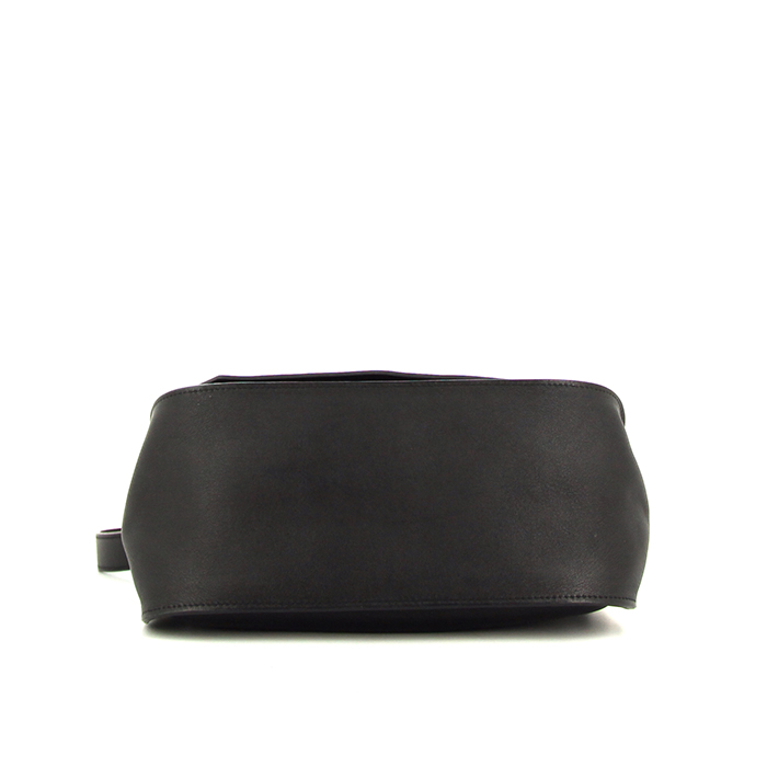 Hermes Jypsiere small model messenger bag in black Swift leather - Detail D5