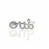 Sortija Dior Oui en oro blanco y diamantes - 360 thumbnail