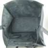 Bolso de mano Celine Luggage en cuero azul gris - Detail D2 thumbnail