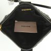 Miu Miu shoulder bag in black quilted leather - Detail D2 thumbnail