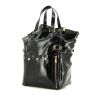 Saint Laurent Downtown large model handbag in black patent leather - 00pp thumbnail