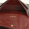 Chanel Timeless handbag in burgundy quilted leather - Detail D3 thumbnail