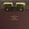 Bolso de mano Louis Vuitton Olympe en lona Monogram marrón y cuero color burdeos - Detail D3 thumbnail