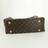 Louis Vuitton Olympe handbag in brown monogram canvas and burgundy leather - Detail D4 thumbnail