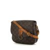Louis Vuitton Saint Cloud shoulder bag in brown monogram canvas and natural leather - 00pp thumbnail