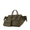 Celine Tie Bag handbag in taupe grained leather - Detail D2 thumbnail