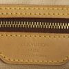 Shopping bag Louis Vuitton petit Bucket in tela monogram cerata e pelle naturale - Detail D3 thumbnail