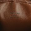Borsa a tracolla Louis Vuitton in tela monogram cerata marrone e pelle naturale - Detail D3 thumbnail