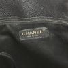 Shopping bag Chanel Grand Shopping in pelle martellata e trapuntata nera - Detail D3 thumbnail