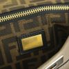 Fendi Peekaboo medium model handbag in grey leather - Detail D4 thumbnail