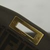 Fendi Peekaboo medium model handbag in grey leather - Detail D5 thumbnail