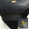 Hermes Kelly 32 cm handbag in dark blue epsom leather - Detail D3 thumbnail