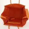 Celine Phantom handbag in orange leather - Detail D2 thumbnail