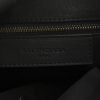 Bolsa de viaje Balenciaga Blackout city en cuero negro - Detail D5 thumbnail