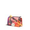 Chanel Boy handbag in pink and multicolor quilted leather - 00pp thumbnail