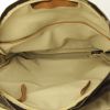 Louis Vuitton Alize travel bag in monogram canvas and natural leather - Detail D2 thumbnail