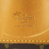 Sac de voyage Louis Vuitton Alize en toile monogram et cuir naturel - Detail D4 thumbnail