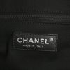 Sac cabas Chanel Grand Shopping en cuir matelassé gris chiné et cuir beige gris - Detail D3 thumbnail