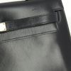 Hermes Kelly 32 cm handbag in dark blue box leather - Detail D5 thumbnail