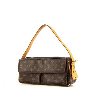 Bolso para llevar al hombro Louis Vuitton Cité en lona Monogram y cuero natural