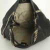 Sac cabas Gucci Soho en cuir grainé noir - Detail D2 thumbnail