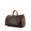 Speedy 40 cm handbag in monogram canvas and natural leather - 00pp thumbnail