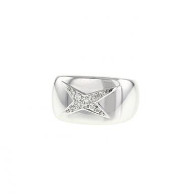 Sortija Mauboussin Etoile Divine en oro blanco y diamantes