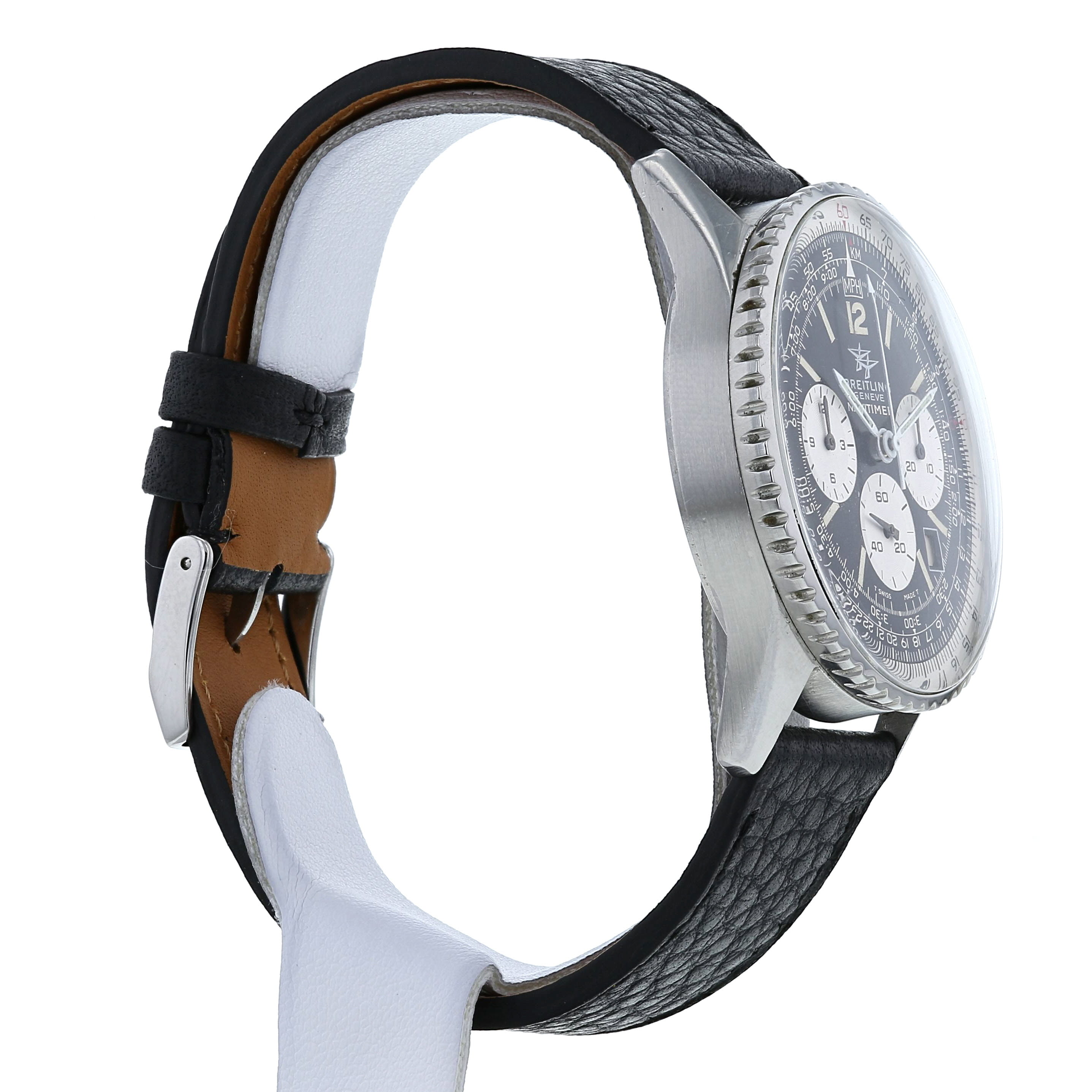 Reloj Breitling Navitimer de acero Ref :  7806 Circa  1970 - Detail D2