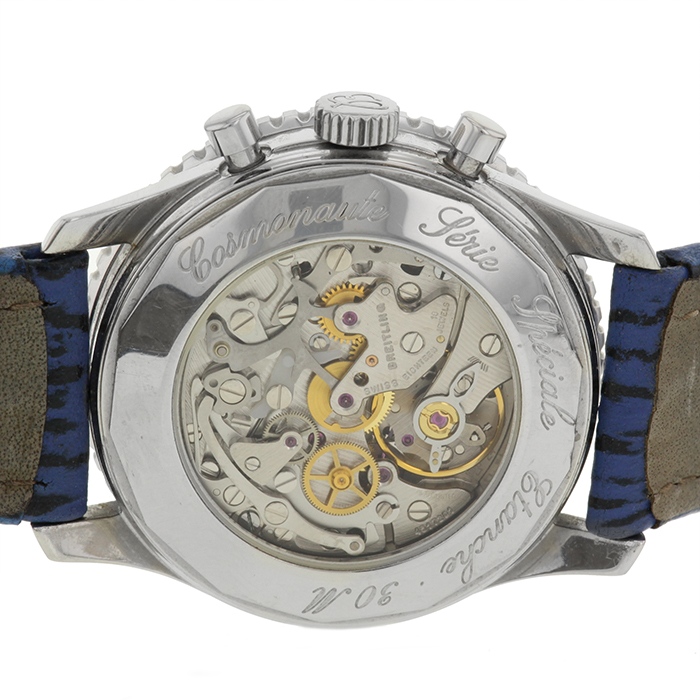 Breitling Navitimer Cosmonaute watch in stainless steel Ref: 12023 Circa 1990 - Detail D3