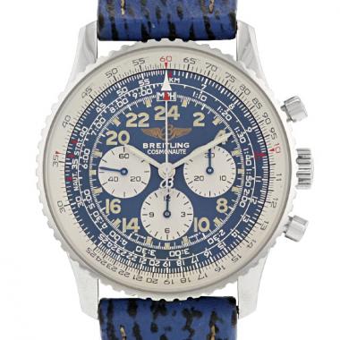 Orologio Breitling Navitimer Cosmonaute in acciaio Ref :  12023 Circa  1990