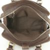 Chloé handbag in dark brown leather - Detail D2 thumbnail