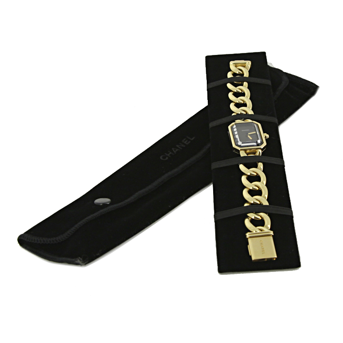 Montre Chanel Première  taille L en or jaune Vers  2000 - Detail D2