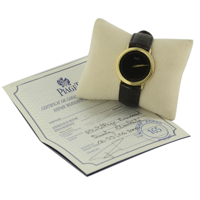 Montre Piaget en or jaune Vers  2000 - Detail D2