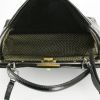Fendi Peekaboo handbag in black patent leather - Detail D3 thumbnail