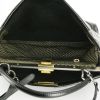 Fendi Peekaboo handbag in black patent leather - Detail D4 thumbnail