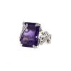 Chanel Cristaux Glacés ring in white gold,  amethyst and diamonds - 00pp thumbnail