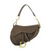 Dior Saddle handbag in brown Cacao leather - 00pp thumbnail