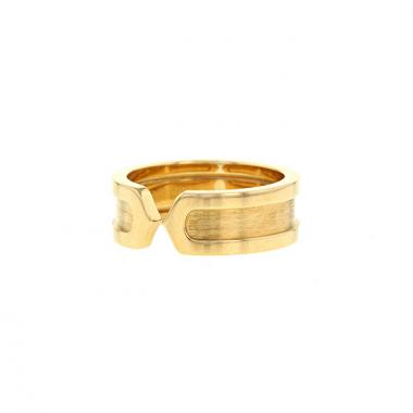 Anello aperto Cartier C de Cartier modello piccolo in oro giallo
