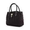 Dior handbag in brown canvas and brown leather - 00pp thumbnail